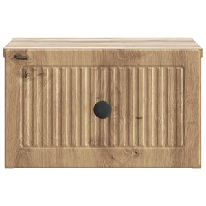 vidaXL Tables de chevet murales 2 pcs Chêne artisan 33 x 34,5 x 20 cm