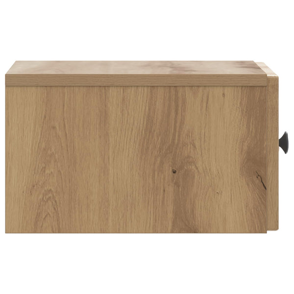 vidaXL Tables de chevet murales 2 pcs Chêne artisan 33 x 34,5 x 20 cm
