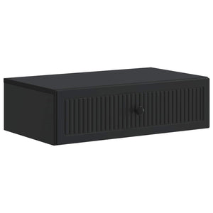 Wand-Beistelltisch Schwarz 59x34,5x17cm
