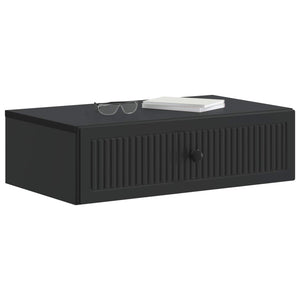Wand-Beistelltisch Schwarz 59x34,5x17cm