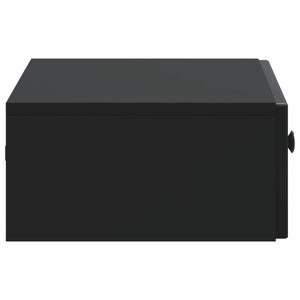 Wand-Beistelltisch Schwarz 59x34,5x17cm