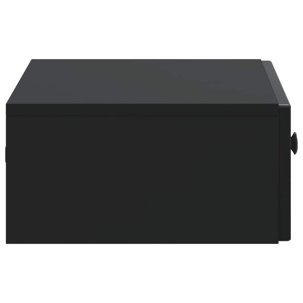 Wand-Beistelltisch Schwarz 59x34,5x17cm