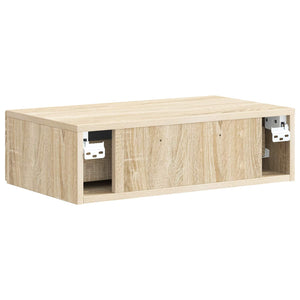 Wand-Beistelltisch Sonoma-Eiche 59cm