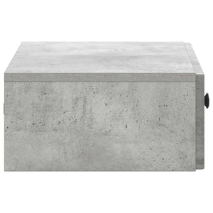 Wand-Nachttisch Betongrau 59x34,5x17 cm