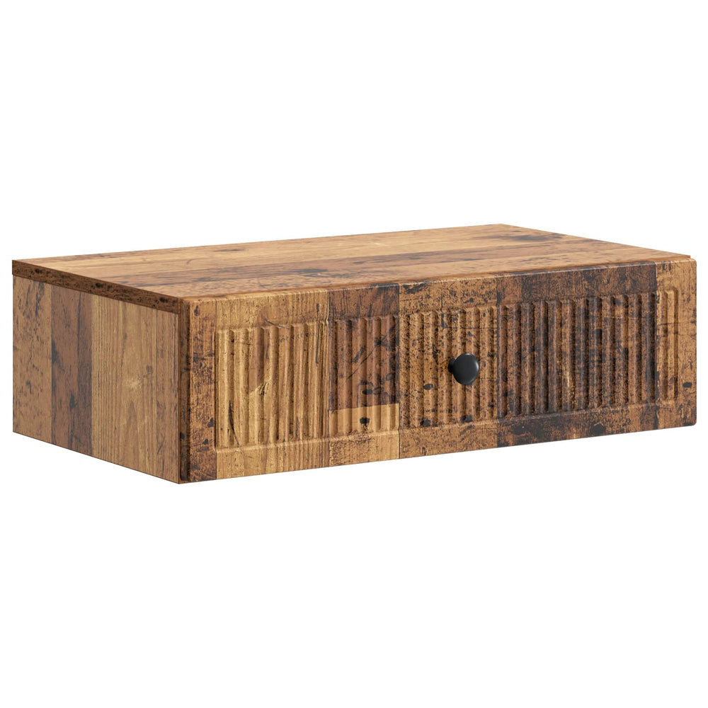 Wand-Beistelltisch Altholz 59x34,5x17cm