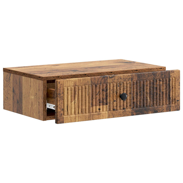Wand-Beistelltisch Altholz 59x34,5x17cm