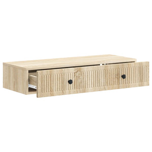 Wand-Beistelltisch Sonoma Eiche 87,5cm