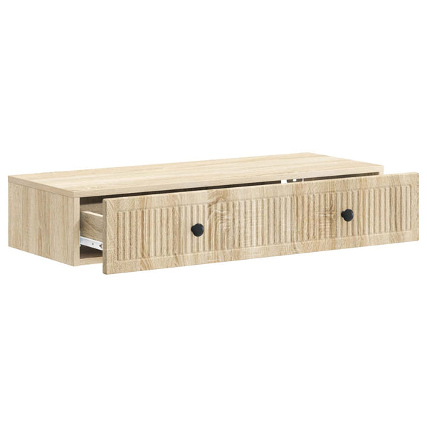 Wand-Beistelltisch Sonoma Eiche 87,5cm