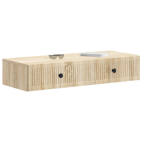 Wand-Beistelltisch Sonoma Eiche 87,5cm