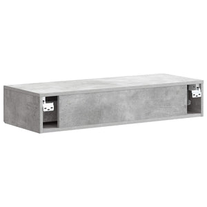 Wand-Beistelltisch Betongrau 87,5cm