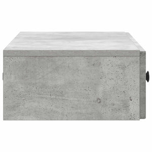 Wand-Beistelltisch Betongrau 87,5cm