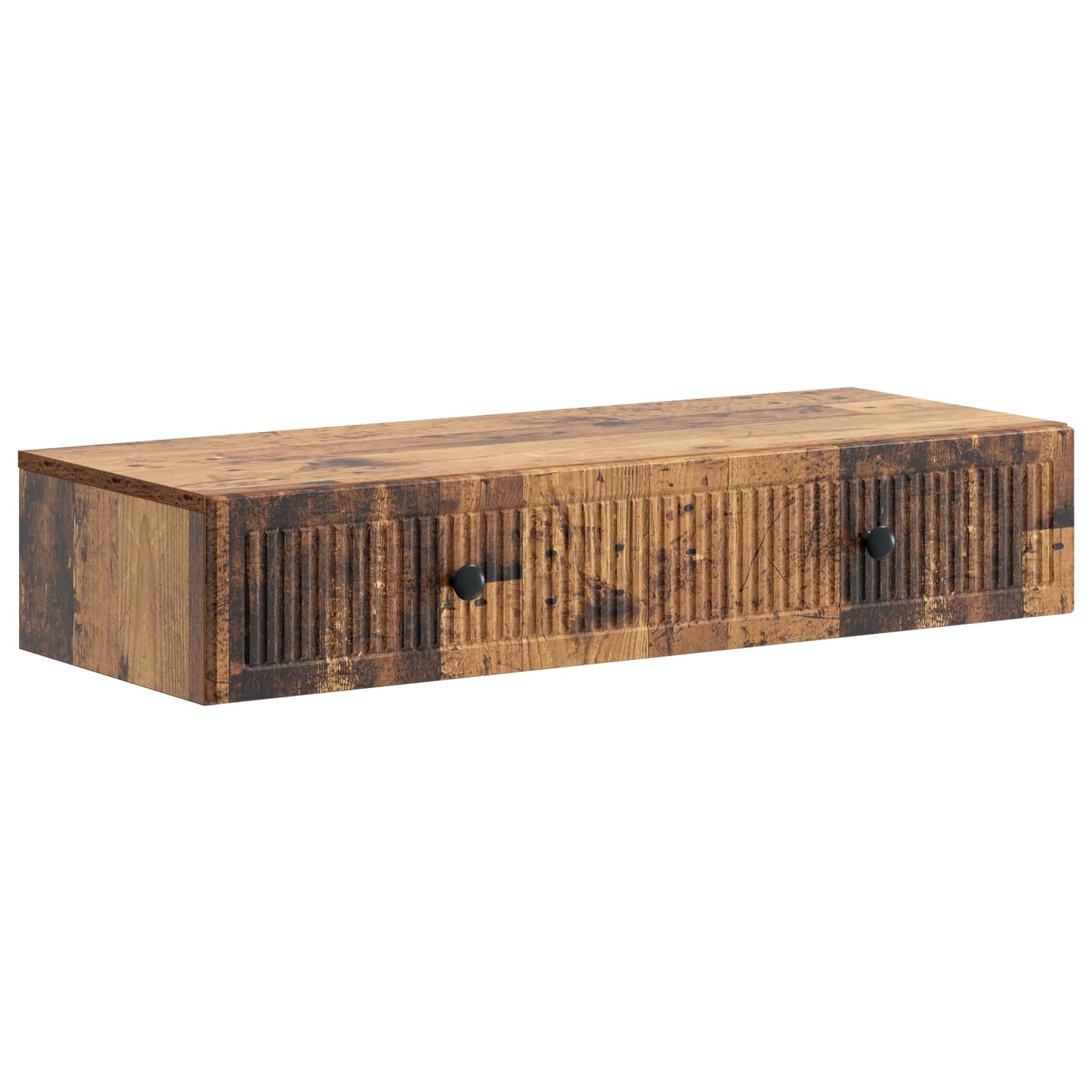 Wand-Beistelltisch Altholz 87,5cm