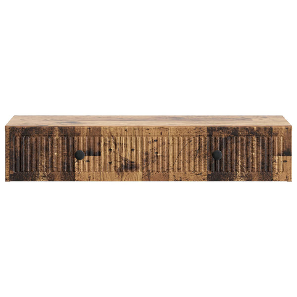 Wand-Beistelltisch Altholz 87,5cm