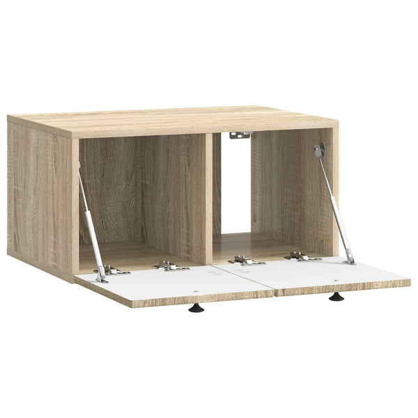Wandmontierter TV-Schrank Sonoma-Eiche