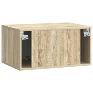 Wandmontierter TV-Schrank Sonoma-Eiche