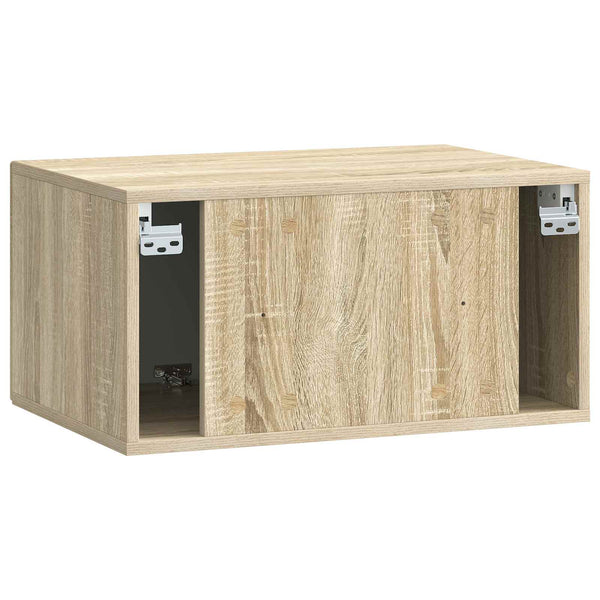 Wandmontierter TV-Schrank Sonoma-Eiche