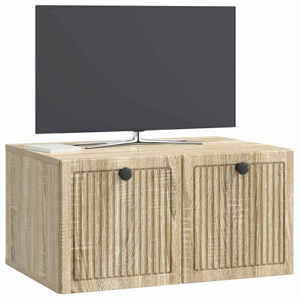 Wandmontierter TV-Schrank Sonoma-Eiche