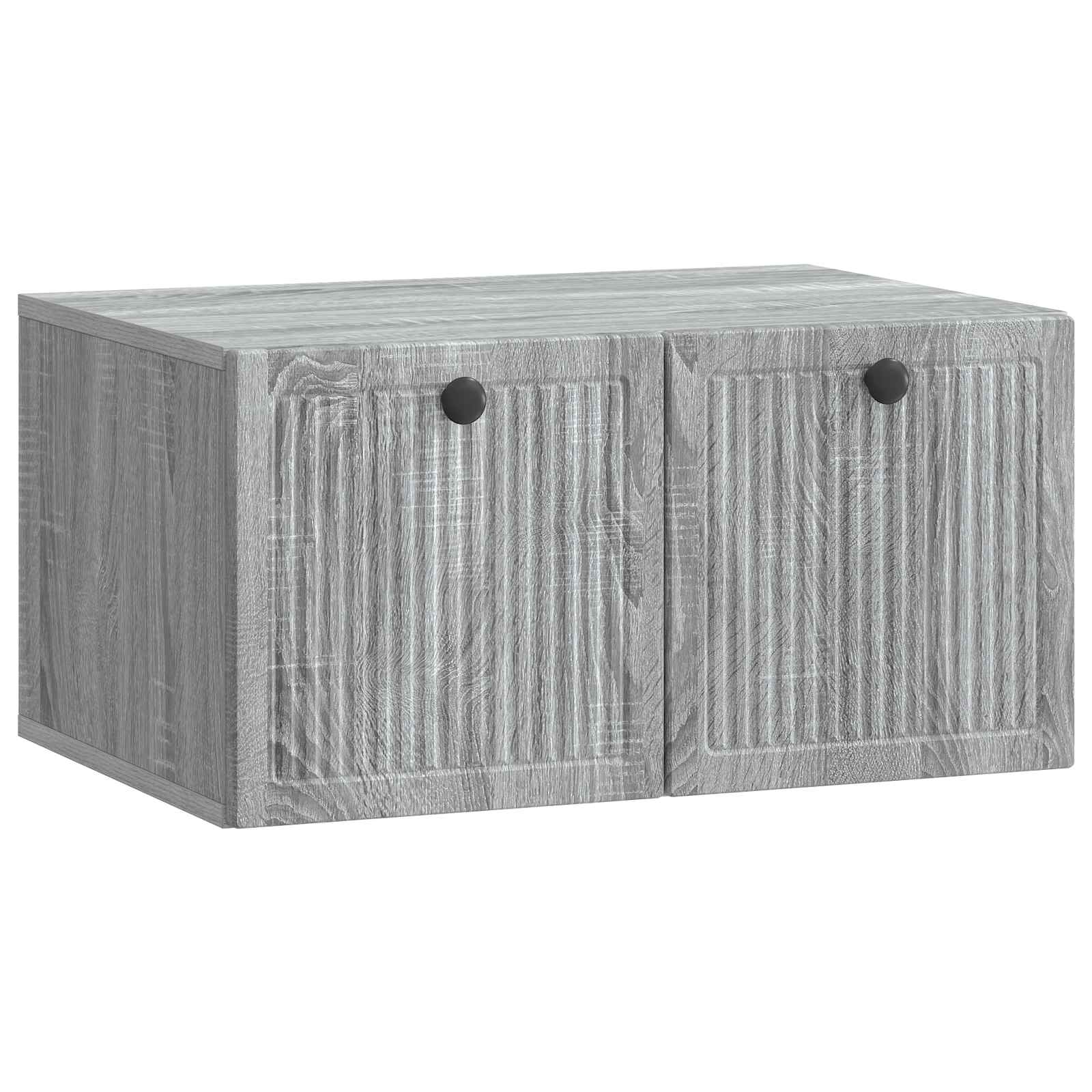 Wandmontierter TV-Schrank Graues Sonoma 59,5 x 41 x 30 cm