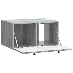 Wandmontierter TV-Schrank Graues Sonoma 59,5 x 41 x 30 cm