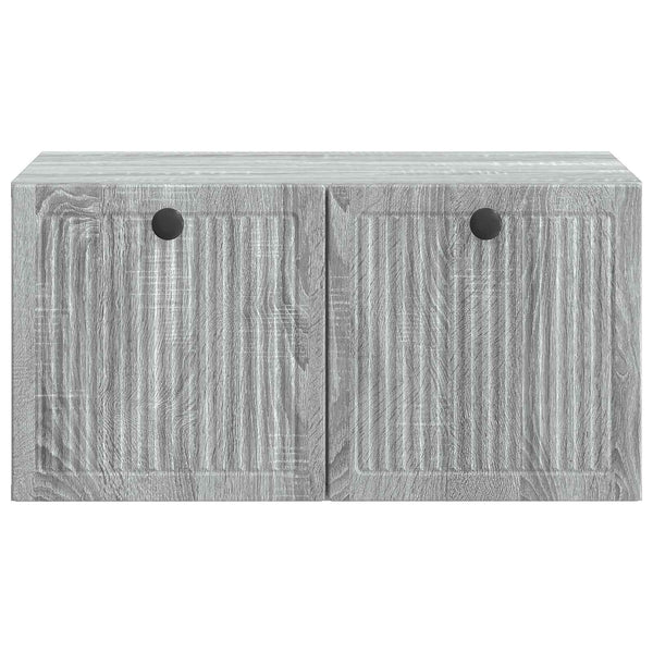Wandmontierter TV-Schrank Graues Sonoma 59,5 x 41 x 30 cm