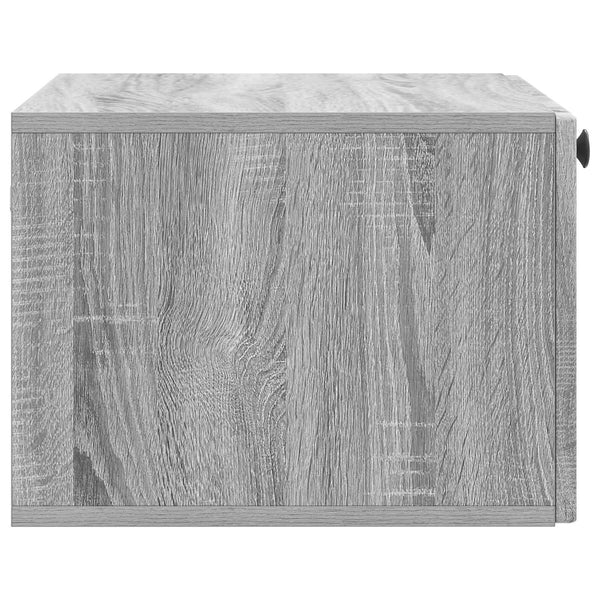 Wandmontierter TV-Schrank Graues Sonoma 59,5 x 41 x 30 cm