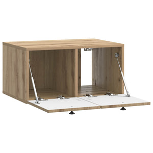 Wandmontierter TV-Schrank Eiche 59,5cm