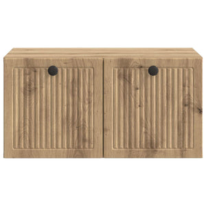 Wandmontierter TV-Schrank Eiche 59,5cm