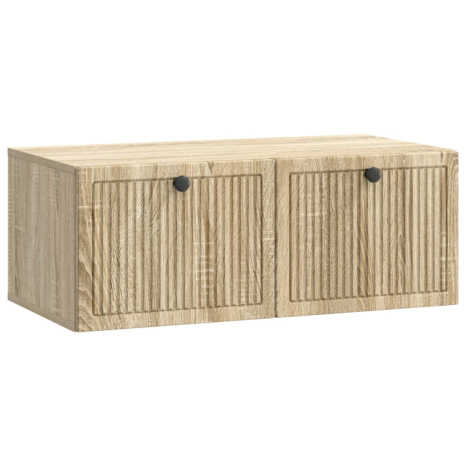 Wandmontierter TV-Schrank Sonoma Eiche