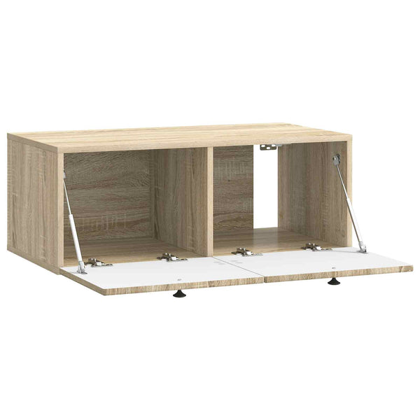Wandmontierter TV-Schrank Sonoma Eiche
