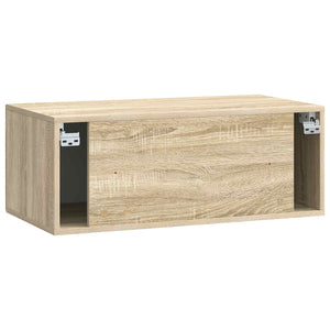 Wandmontierter TV-Schrank Sonoma Eiche