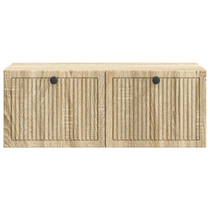 Wandmontierter TV-Schrank Sonoma Eiche