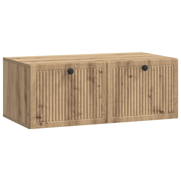 Wandmontierter TV-Schrank Artisan Eiche