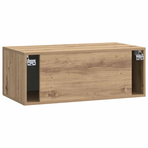 Wandmontierter TV-Schrank Artisan Eiche
