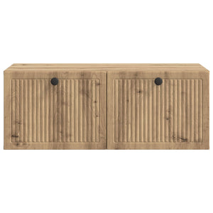 Wandmontierter TV-Schrank Artisan Eiche