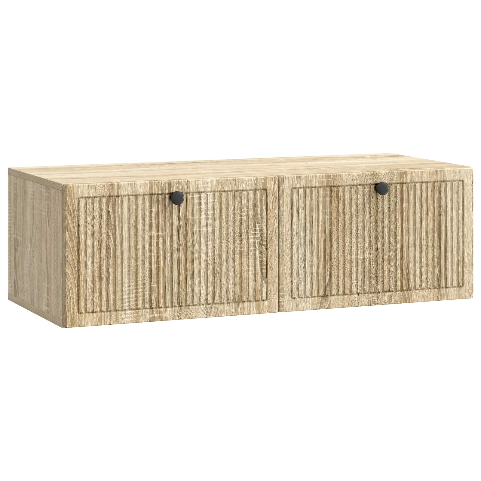 Wandmontierter TV-Schrank Sonoma Eiche