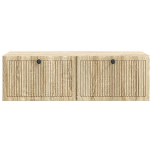 Wandmontierter TV-Schrank Sonoma Eiche