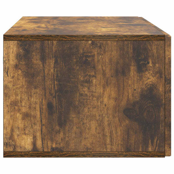 Wandmontierter TV-Schrank Geräucherte Eiche 98 cm
