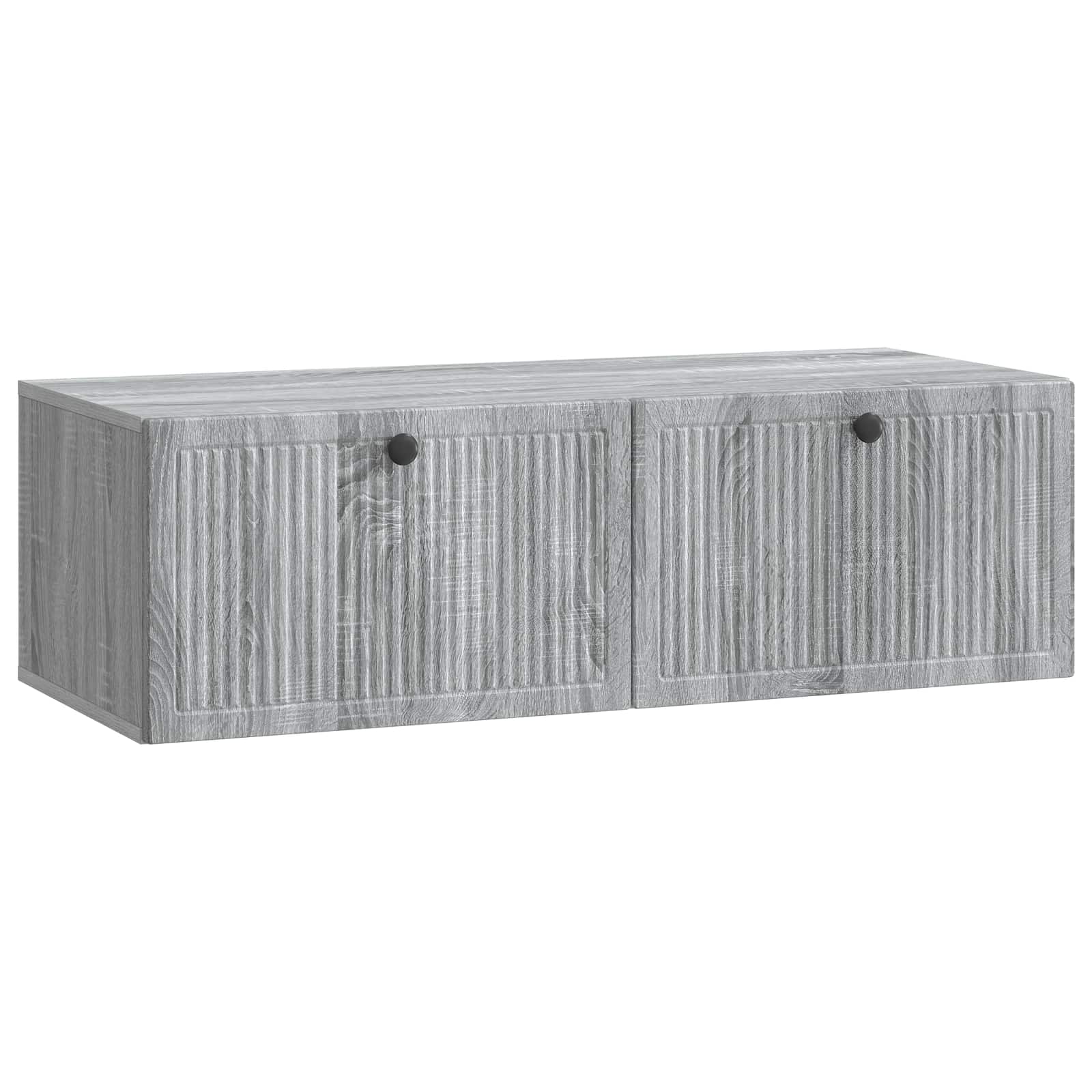 Wandmontierter TV-Schrank Grau 98cm