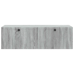 Wandmontierter TV-Schrank Grau 98cm