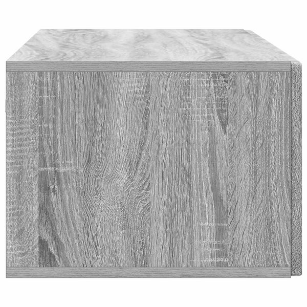 Wandmontierter TV-Schrank Grau 98cm