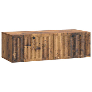 Wandmontierter TV-Schrank Altholz 98cm