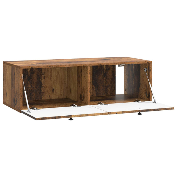 Wandmontierter TV-Schrank Altholz 98cm