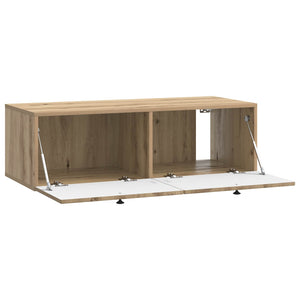 Wandmontierter TV-Schrank Eiche 98cm