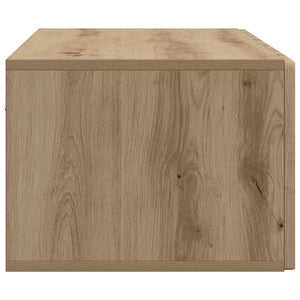 Wandmontierter TV-Schrank Eiche 98cm