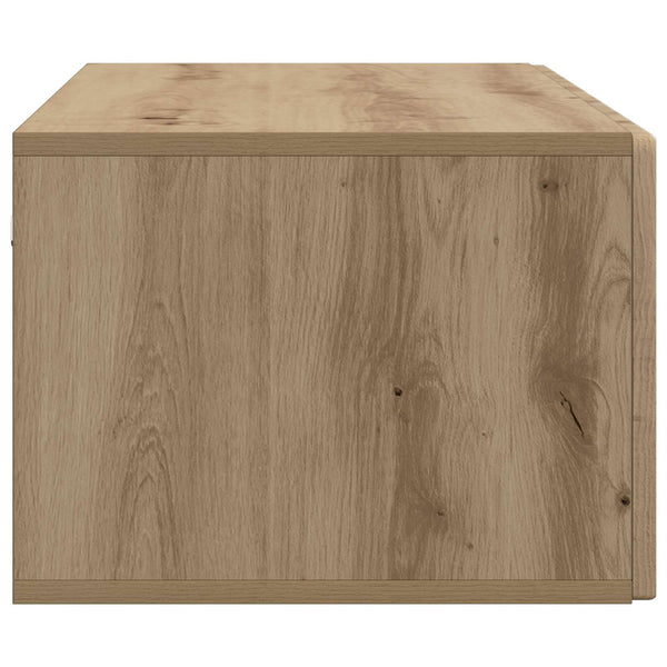 Wandmontierter TV-Schrank Eiche 98cm