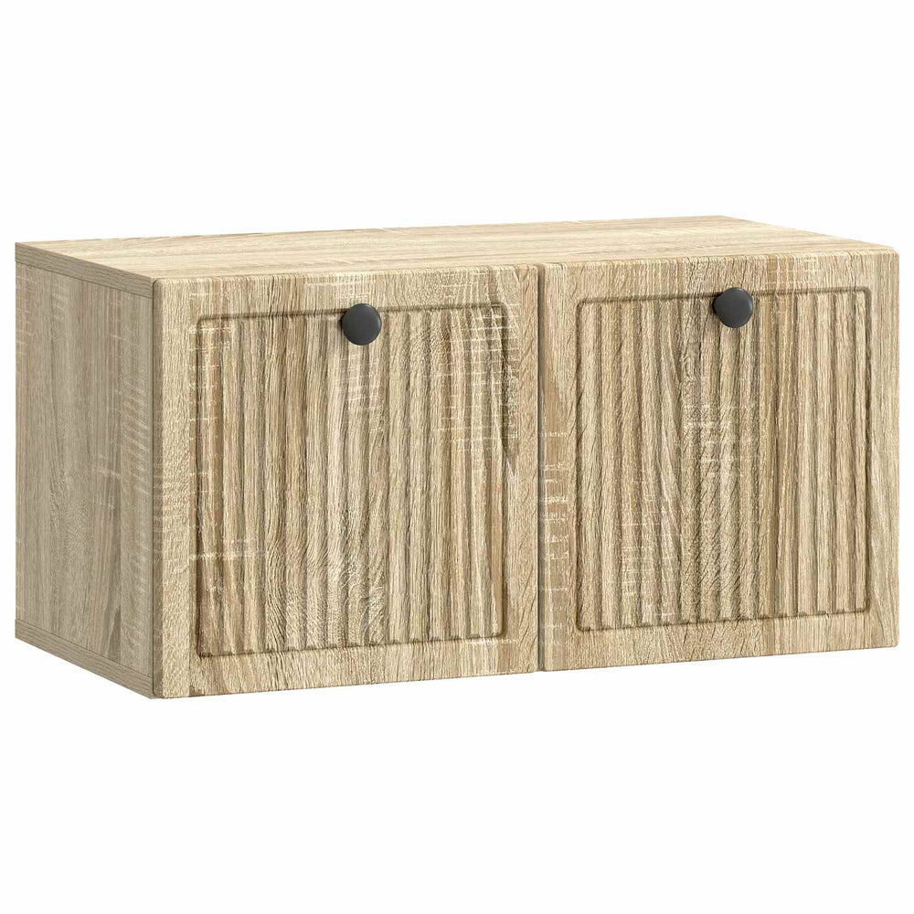 Wandmontierter TV-Schrank Sonoma Eiche