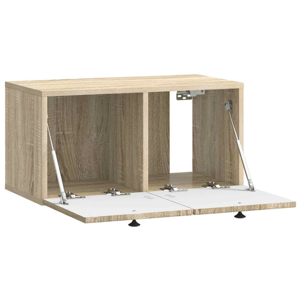 Wandmontierter TV-Schrank Sonoma Eiche