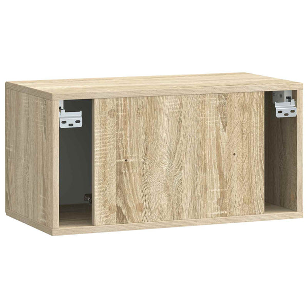 Wandmontierter TV-Schrank Sonoma Eiche