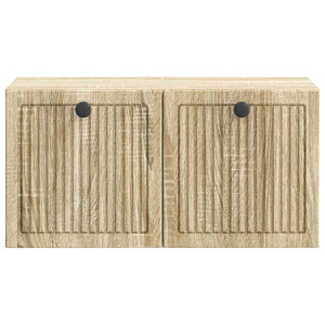 Wandmontierter TV-Schrank Sonoma Eiche