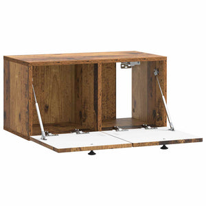 Wandmontierter TV-Schrank Altholz 59,5cm